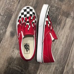 Like New Vans Flame
